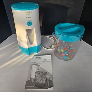 NWOB Mr. Coffee Iced Tea Maker TM30 Series TM38 P Turquoise Accents Complete